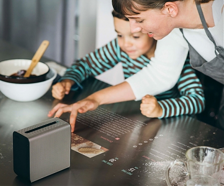 (Video) Sony Launches Xperia Touch Projector That Turns Any Surface Into a Touchscreen