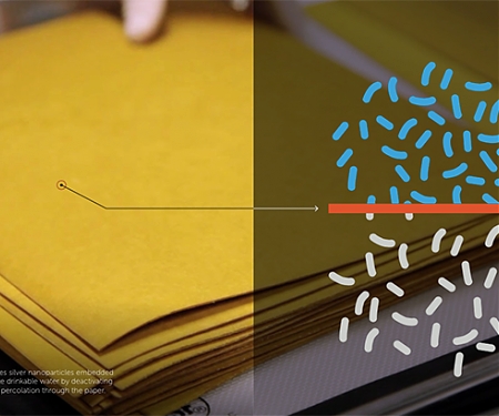 (Video) The Drinkable Book Uses Silver Nanoparticles to Filter Water