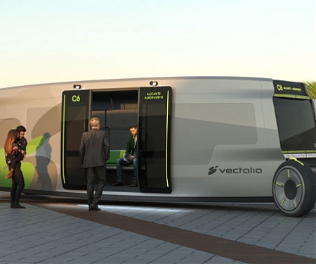 Futuristic Vectalia STREAT Bus Concept