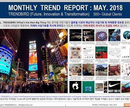 Monthly Trend Report - May. 2018 Edition