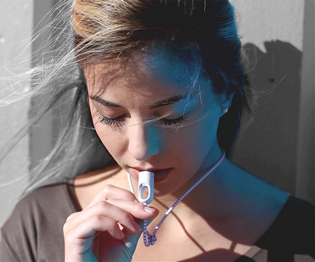 An Air Purifier You Can Wear as a Necklace - Breathe