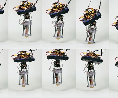 (PDF) Disney's One-Legged Robot Hops Into Action Without a Tether