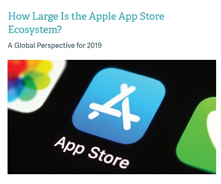 (PDF) Apple’s App Store Ecosystem Facilitated Over Half a Trillion Dollars in Commerce in 2019