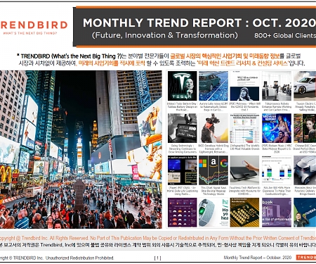 Monthly Trend Report - October. 2020 Edition