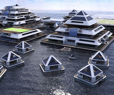 The Ambitious Plan to Build a City of Floating Pyramids - Wayaland