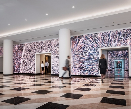 (Video) Huge Motion-Sensing Building Installation is Off-The-Wall