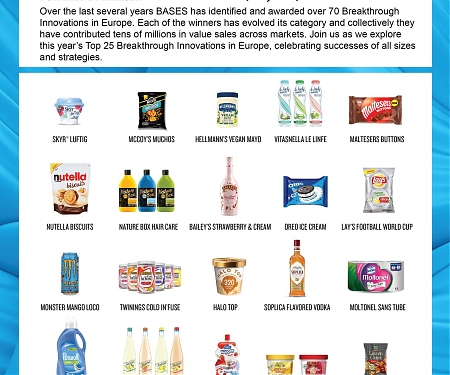 Top 25 Breakthrough Innovations Europe for 2020