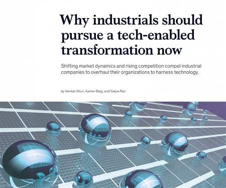 (PDF) Mckinsey - Why Industrials Should Pursue a Tech-Enabled Transformation Now