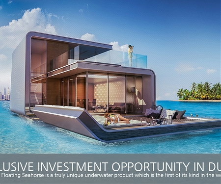 The Floating Seahorses - Dubai is Building Breathtaking Underwater Villas