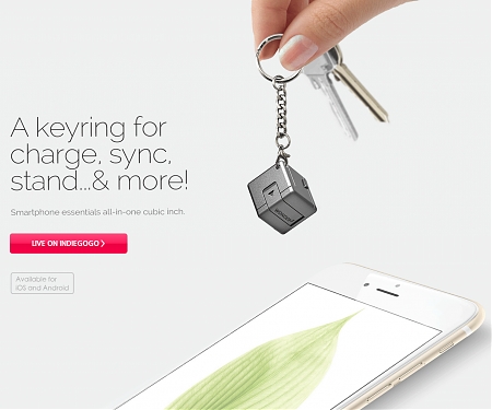 (Video) WonderCube Accessory Provides Emergency Charging and Storage in One
