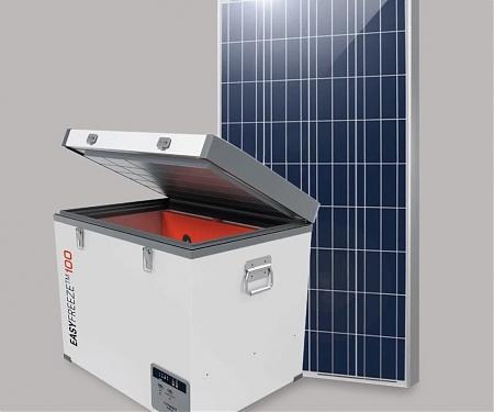 These Fridges Run On Solar Panels and Can Stay Cold for 40 Hours - EasyFreeze