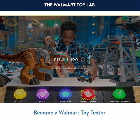 Walmart Unveils 'Digital Playground' as It Gets Serious about Toys