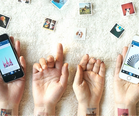 Instagram Tattoos Encourage Wearable Photo Sharing
