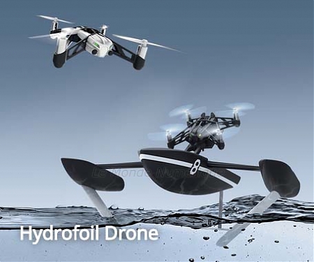 (Video) Parrot’s New Batch of Drones Can Jump at Great Speeds and Sail across Water