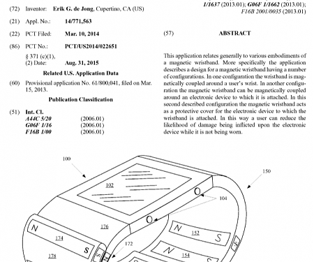 (Patent) Apple Watch 'Magnetic Wristband' Patent Could Double as Protective Case