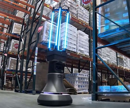 (Video) MIT CSAIL Robot Disinfects Greater Boston Food Bank