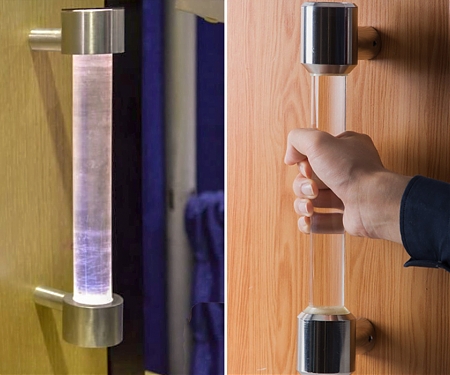 This James Dyson Award-winning Self-Sanitizing Door Handle Kills 99.8% Bacteria