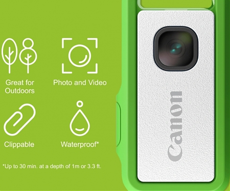 Canon Launches Tiny Clip-on Camera the Size of a USB Flash Drive - IVY REC