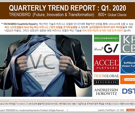 Quarterly (Silicon Valley) Trend Report - Q1. 2020 Edition