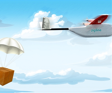 (Video) Zipline Raises $25M to Deliver Blood, Vaccines, and Medicines by Automated Drone