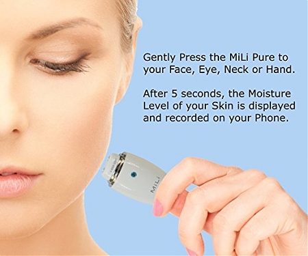 MiLi Skin Moisture Meter Reads Your Skin’s Hydration Levels