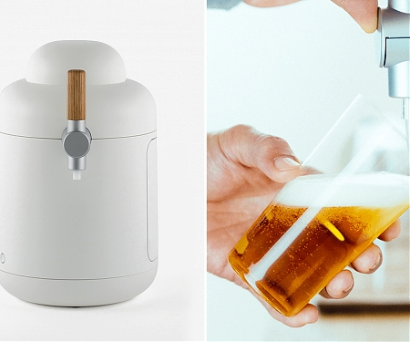 Kirin’s Home Tap Service Offers Compact, Beautiful Kegerator