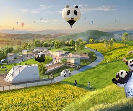Sasaki Masterplans Panda Reserve in China for One of the World's Fastest Growing Cities