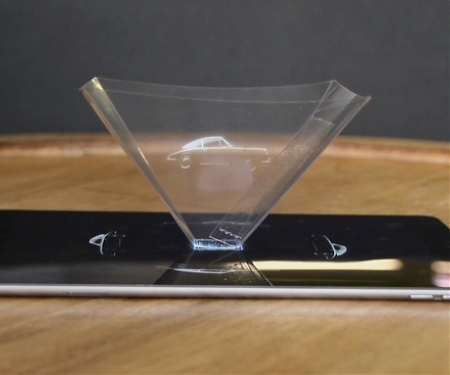 (Video) This Porsche Magazine Ad Brings the 911 to Life as a Floating Hologram