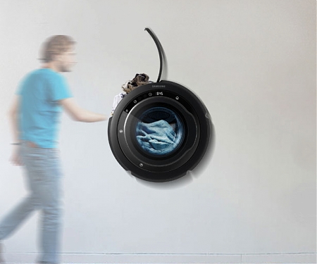 Quinque Washer Features 5 Laundry Baskets to Wash Your Laundry Individually