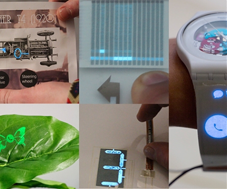 (Video) PrintDisplay : DIY Displays and Touchscreens Anyone can Print