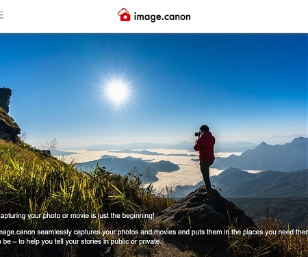 Canon to Launch New ‘Camera Cloud Platform’ Called Image.canon