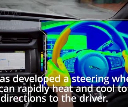 (Video) Jaguar Land Rover's Sensory Steering Wheel Guides Drivers with Heat