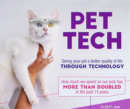 (Infographic) Pet Tech: Giving Your Pet A Better Quality Of Life Through Technology