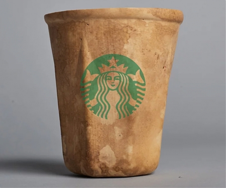 Starbucks Biodegradable Coffee Cup - Crème's ‘HyO-Cup’