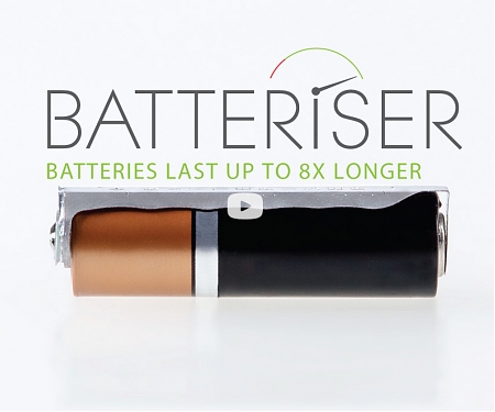 (Video) Batteriser is a $2.50 Gadget That Extends Disposable Battery Life by 800%