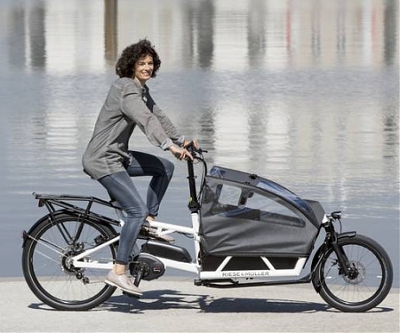 Riese & Muller's "Load E-Cargo Bike" Offers Covered Hauling for Kids, Groceries, and More