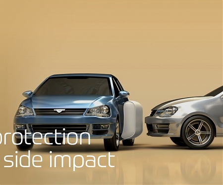 This External Airbag Turns Your Entire Car Into a Crumple Zone to Save Lives