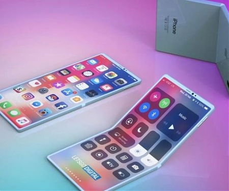 (Patent) Apple Patents a Unique Approach to a Flexible Glass Screen for a Folding iPhone