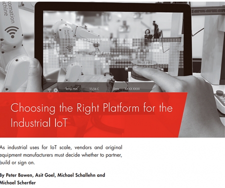 (PDF) Bain - Choosing the Right Platform for the Industrial IoT