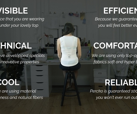 Percko - Wear It and Get Perfect Posture