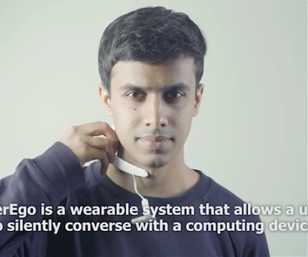 (Video) MIT's 'AlterEgo' Headset Can Read Words You Say in Your Head