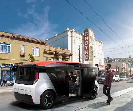 Cruise Unveils Its First Driverless Origin Car for Shared Ownership