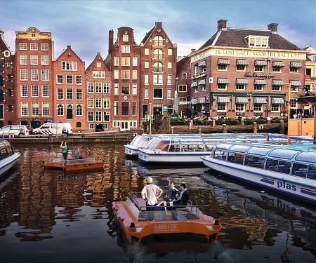 Autonomous “Roboats” to Sail The Canals of Amsterdam