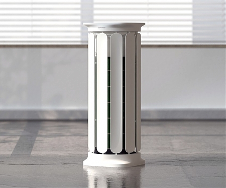 The Parthenon Pillar Inspired 360-Degree Air Purifier - Zephyros