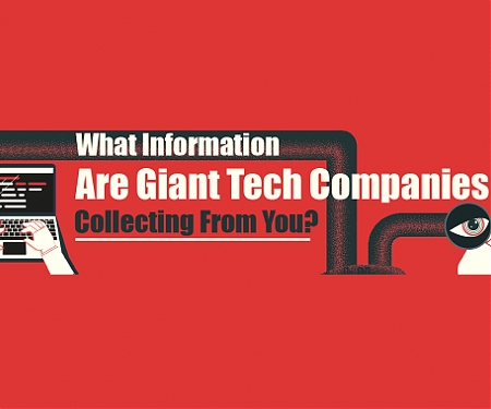 (Infographic) What Information Are Giant Tech Companies Collecting From You?