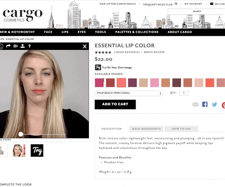 Changing the Face of Augmented Reality Makeup Shopping - Facecake