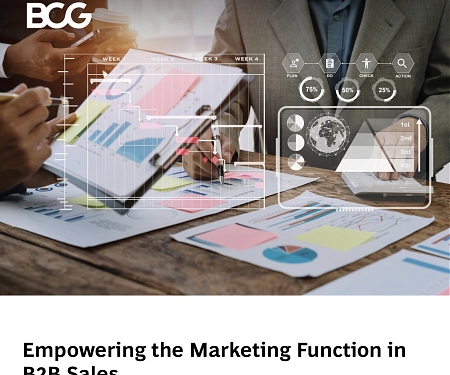(PDF) BCG - Empowering the Marketing Function in B2B Sales