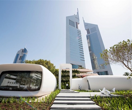 World's First 3D-Printed Office Building Completed in Dubai