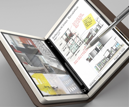 (Patent) Microsoft Bendable Display Patents Could Create Book-Like Business Laptops