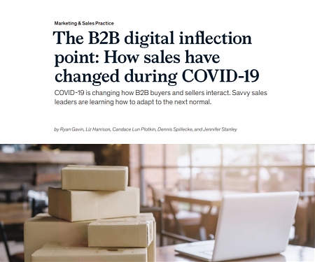 (PDF) Mckinsey - The B2B Digital Inflection Point : How Sales have Changed During COVID-19